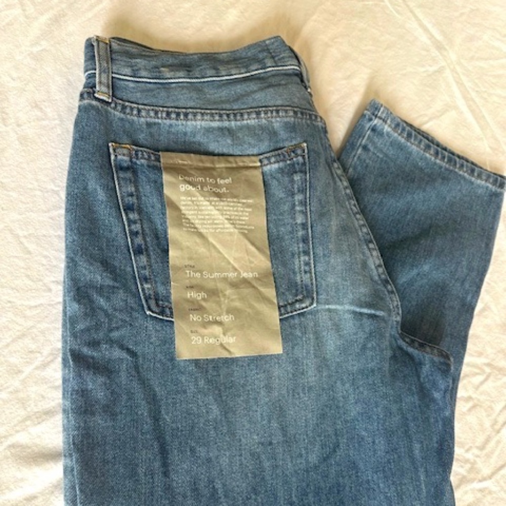 Everlane relaxed fit jeans, size 29